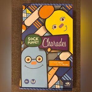 New Sock Puppet Charades Game by‎ Marbles The Brain Store